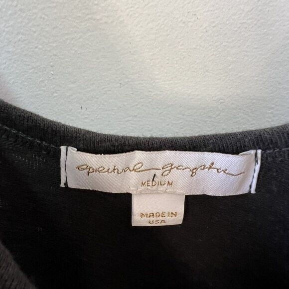 Spiritual Gangster New Moon Gray Spaghetti Strap Romper - Picture 8 of 9